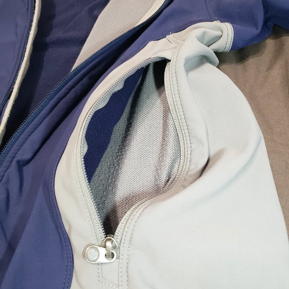 The North Face Jacket Apex Softshell Lightweight Two Tone Design Mens Size M - Picture 10 of 14